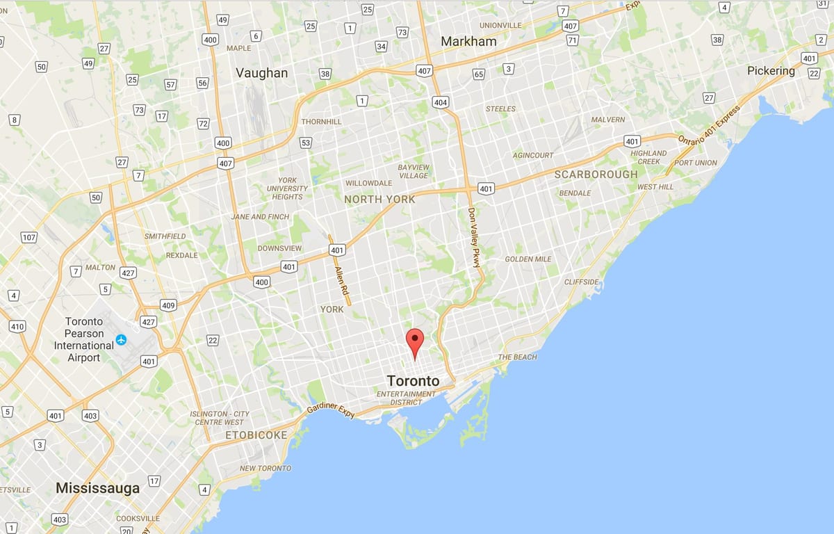 Mapa Toronto Toronto