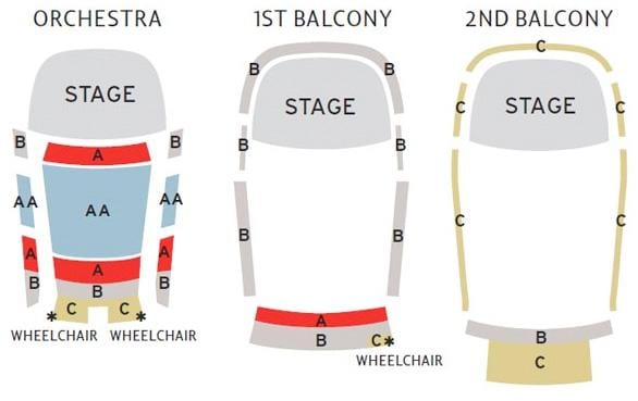 Mapa królewskim konserwatorium w Toronto