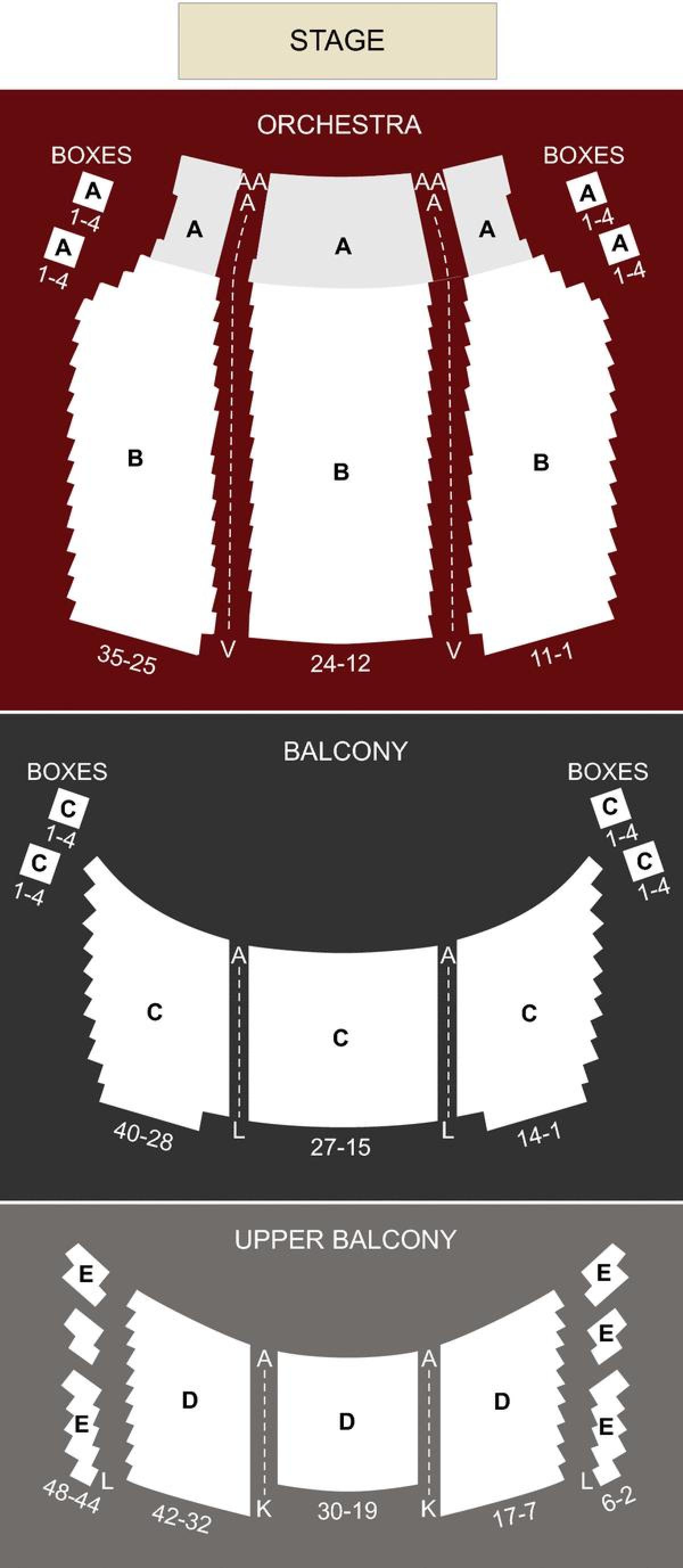 Mapa teatr Królewski Aleksandra 