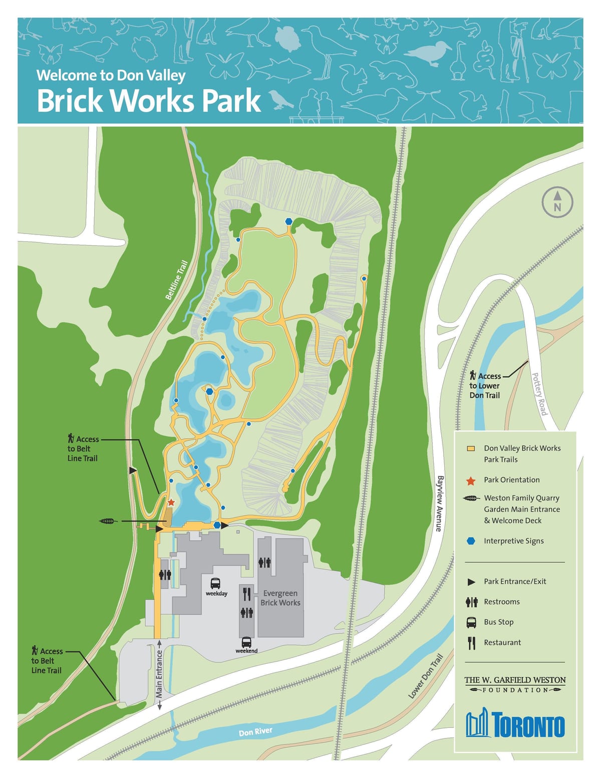 Mapa Dona murowany park Dolina budowa 