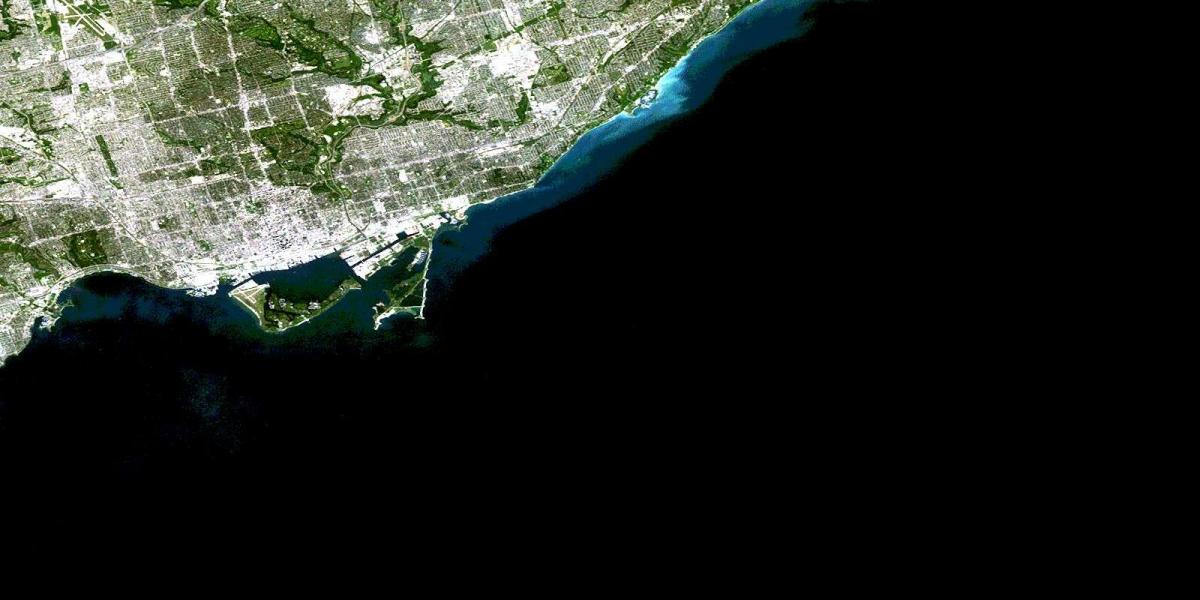 Mapa Toronto satelitę