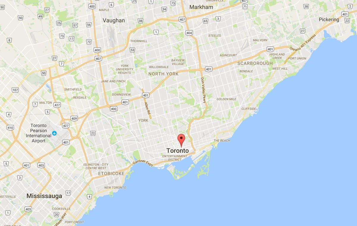 Mapa Toronto Toronto
