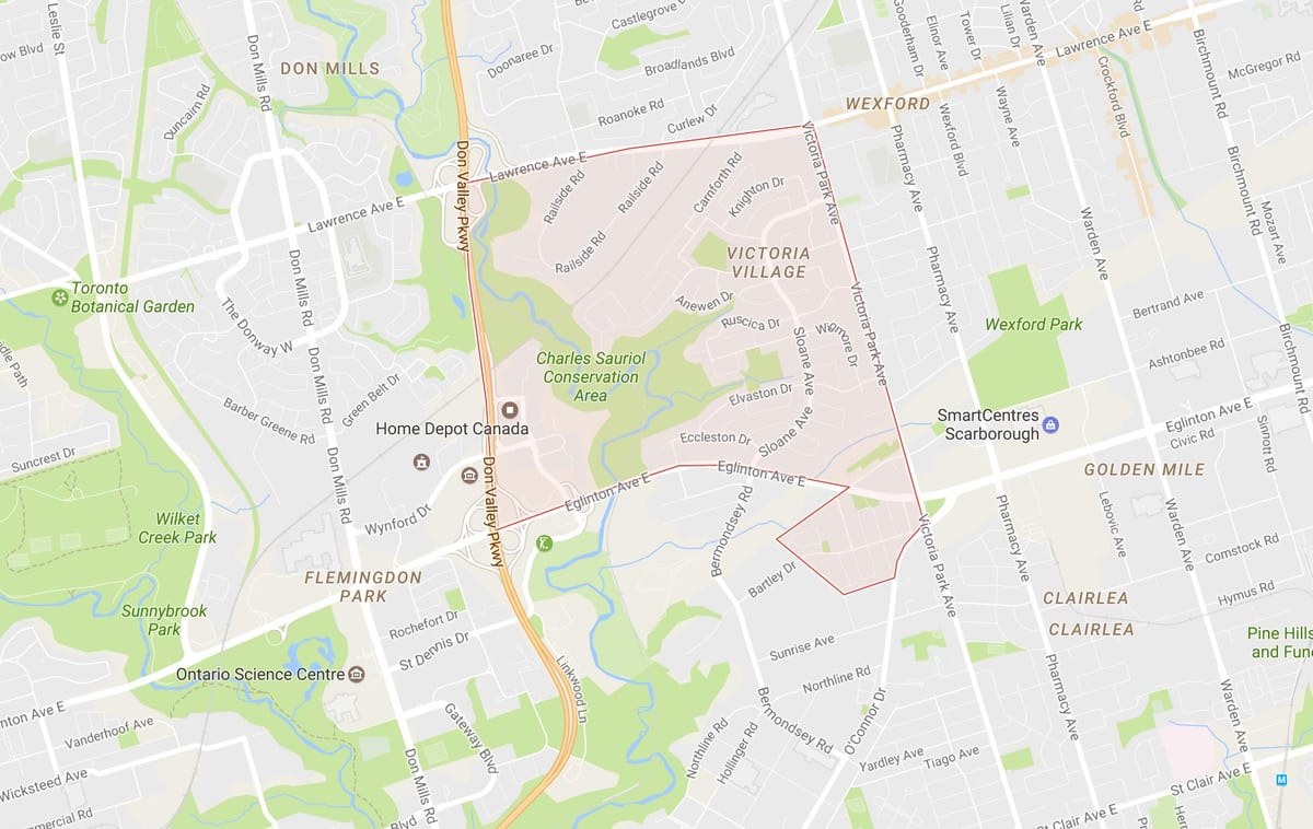Wiktoria usiadła dzielnicy Toronto