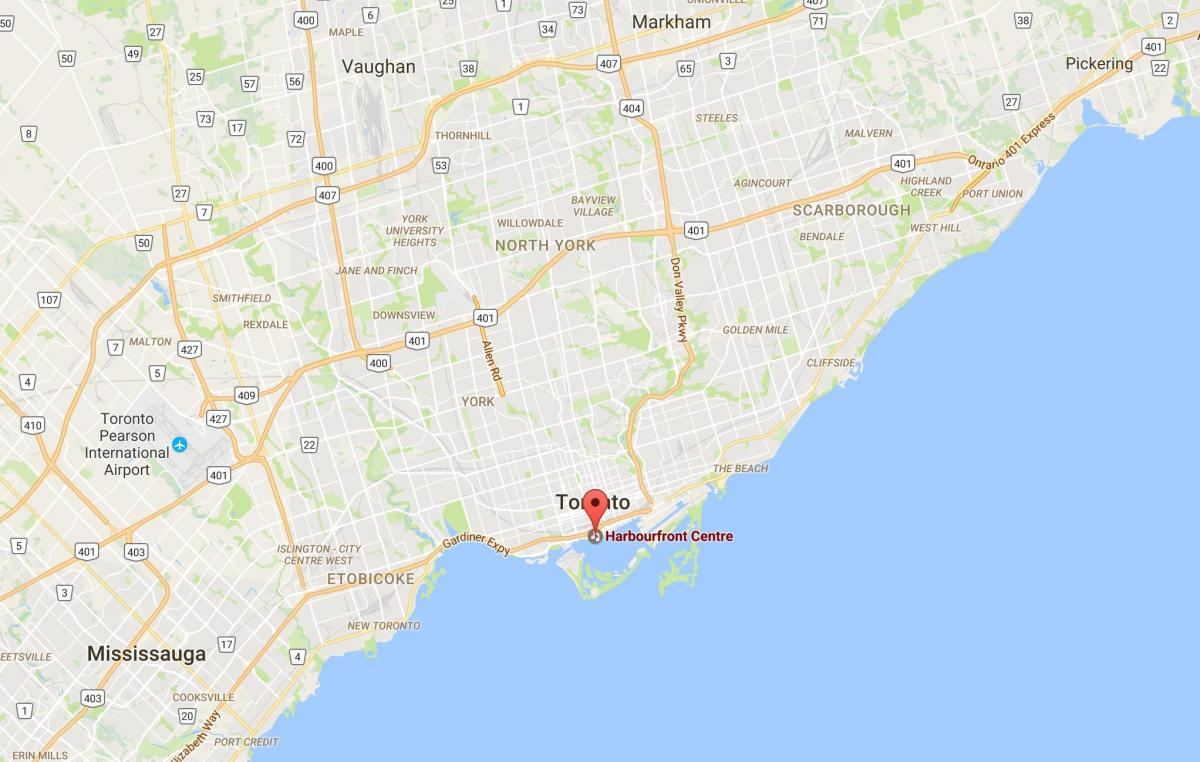 Mapa Toronto Toronto