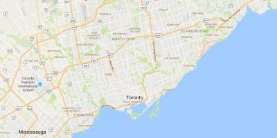 Mapa Guildwood dzielnica Toronto