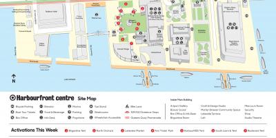 Mapa Харборфронт-centrum parking