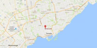 Mapa Casa loma Toronto