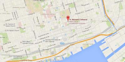 Mapa klasztor świętego Michała w Toronto przegląd