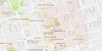 Mapa Toronto Toronto City