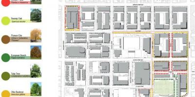 Mapa plan aktywizacji fazy Regent ' s Park w Toronto 3