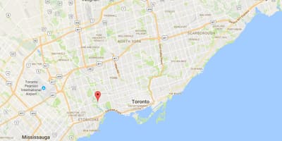 Mapa Starego miasta Młyn Toronto