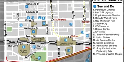 Mapa Toronto Toronto