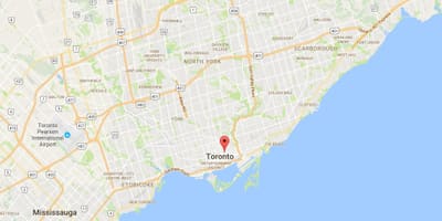 Mapa Toronto Toronto