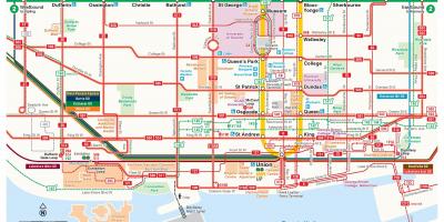 Mapa TTC centrum