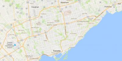 Mapa Стилс dzielnica Toronto